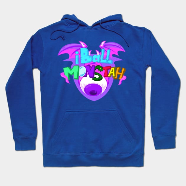 iBall Monstah Hoodie by MGleasonIllustration